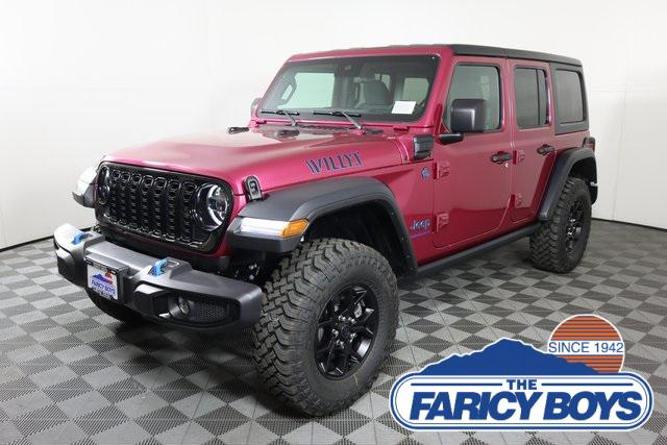 new 2024 jeep wrangler 4xe wrangler 4-door willys 4xe
