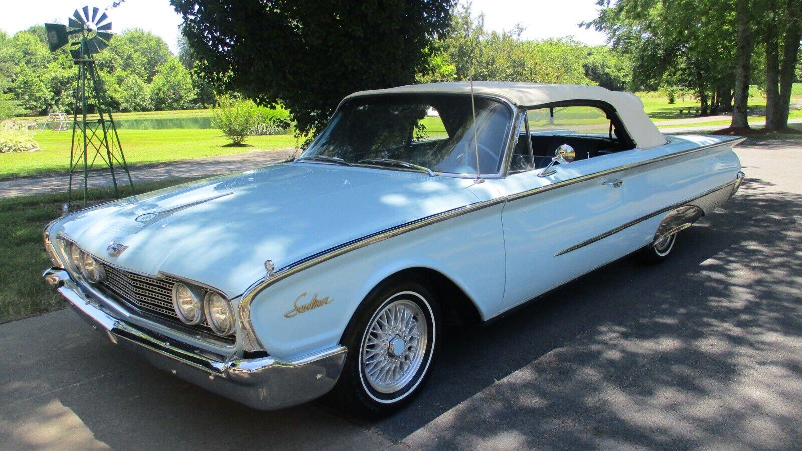 1960 ford galaxie sunliner automatic trans 37000 miles