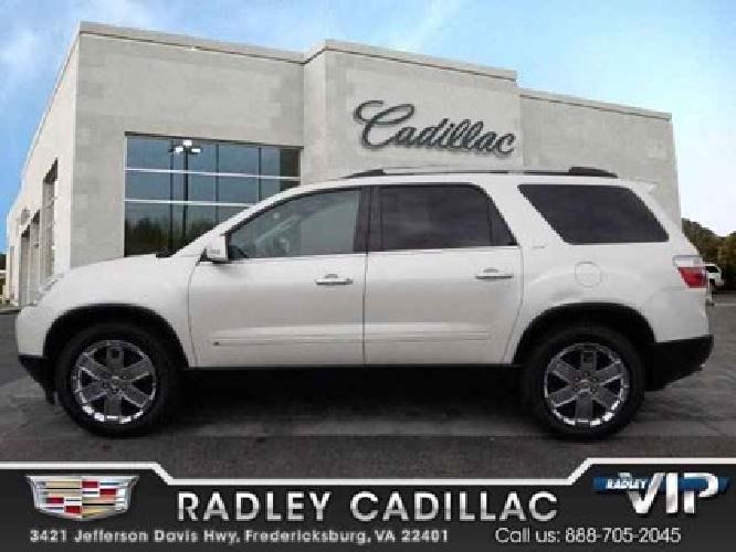 2010 gmc acadia slt2 in fredericksburg, va