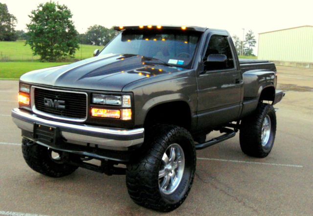 chevy 4x4 z71 truck supercharged alum heads 38" m/t's 20's 9" susp lift nv4500