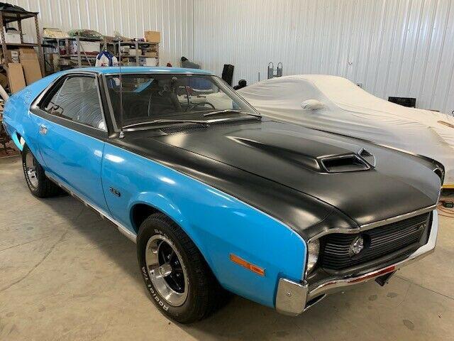 1970 amc amx big bad blue