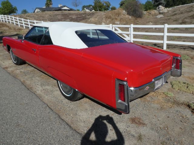 1972 cadilac eldorado convertable