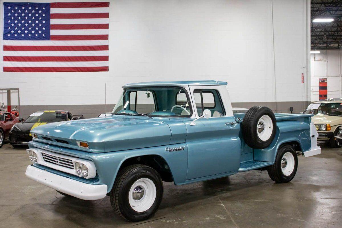1960 chevrolet pickups 283ci v8 manual
