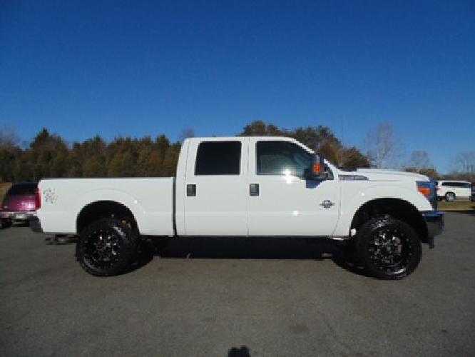 one owner, like new 2014 ford f350 xlt crew cab 4x4 short bed powerstroke diesel in locust grove, va