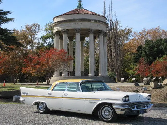 1957 chrysler new yorker 4door hardtop, rust free calif car- nice driver!