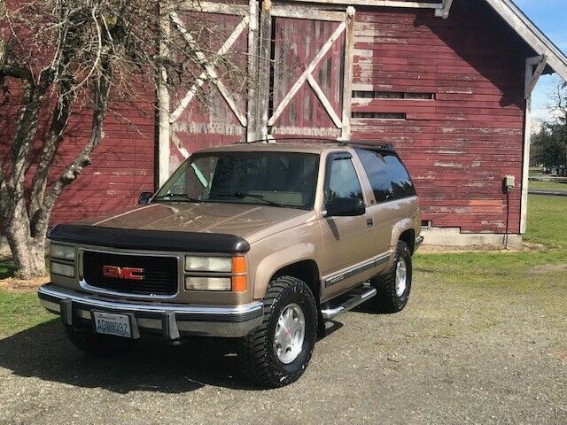 1994 gmc yukon blazer 2dr tahoe 108,000 miles rust free no reserve 4wd v8 clean