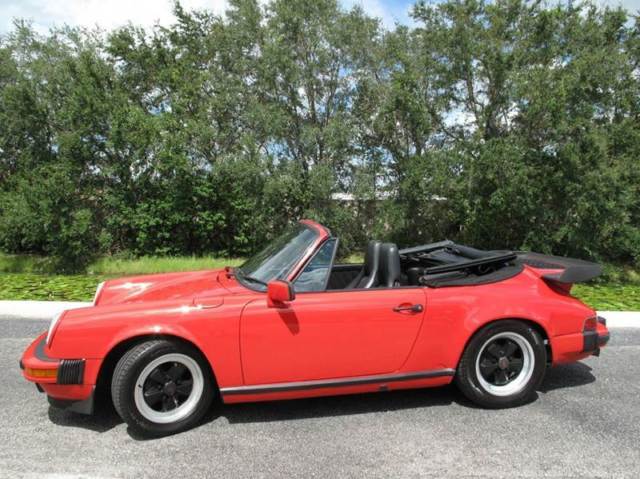 1988 porsche 911 carrera cabriolet *82,000 actual miles*
