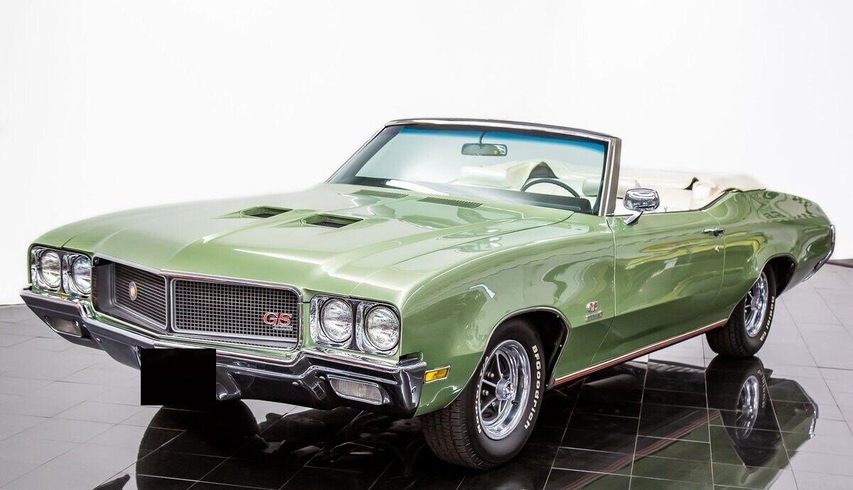 1970 buick gs455 stage 1 muscle car 95874 miles