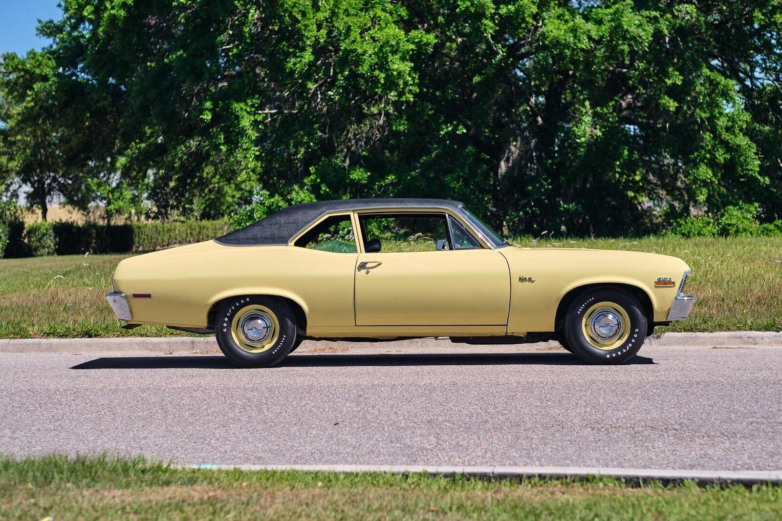 1972 chevrolet nova original survivor with build sheet and protecto p