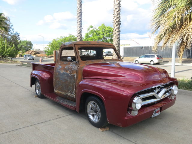 1953 ford pick up f100 f 100 truck damaged rebuildable salvage damaged 53