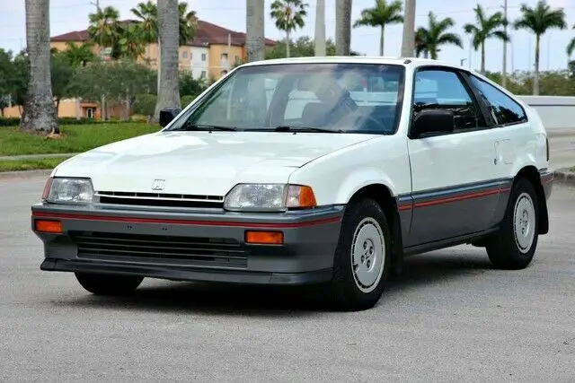 1986 honda crx automatic ca vehicle, clean carfax