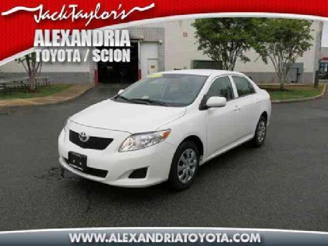 2010 toyota corolla in alexandria, va