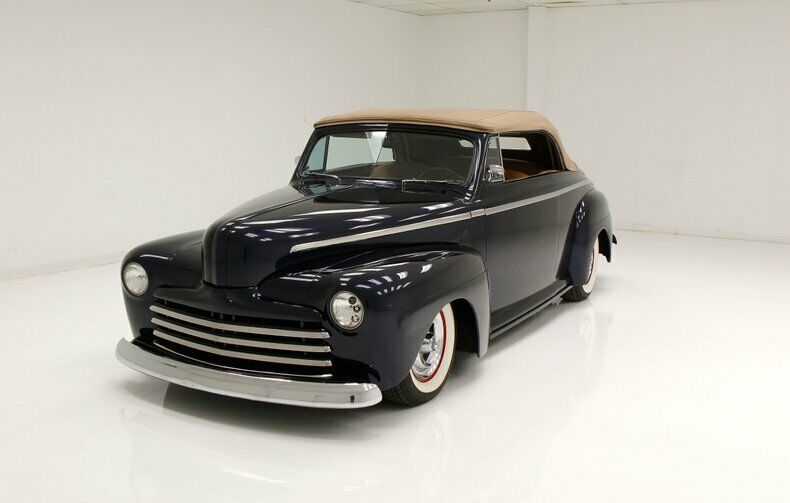 midnight blue paint/350ci crate engine/frame off restoration
