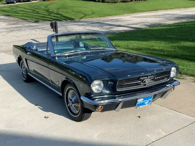 1964 1/2 ford mustang convertible suvivior d code 298 4 barrel auto trans