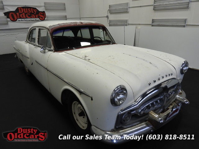 1951 white runs yard drives body inter good 327 i8 4 spd auto!