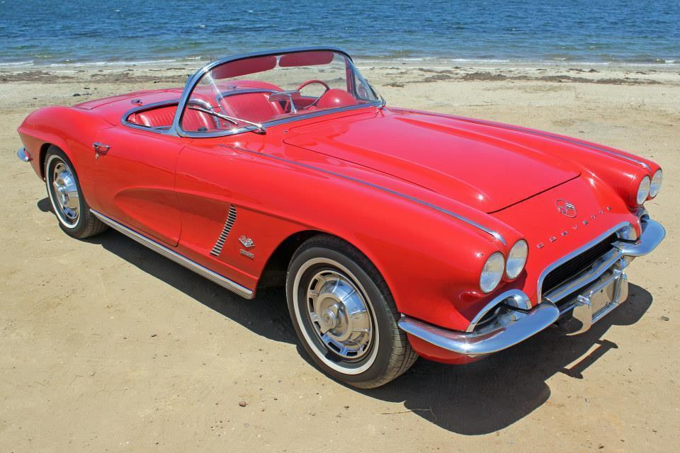1962 chevrolet corvette red on red modern custom fuel injection