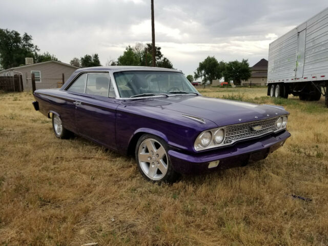 1963 ford galaxie fastback, 7.5l 460ci manual shift, 4 wheel disc brake, posi 9"