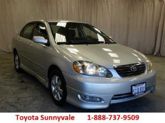 2007 toyota corolla s in sunnyvale, ca