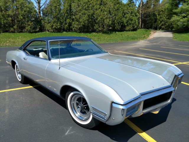1968 buick riviera a/c buckets 430 v8 floor shift loaded rare toronado eldorado