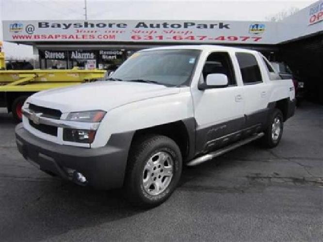 used 2003 chevrolet avalanche 1500 5dr 130 inch wb 4wd 4x4 truck, 113,368 miles in saint james, ny