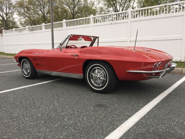 1963 corvette convertible ncrs top flight award!