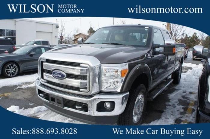 2016 ford f-350 super duty lariat 4x4 lariat 4dr crew cab 6.8 ft. sb srw pickup for sale in logan, utah