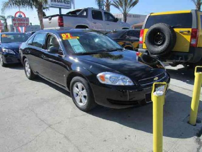 2007 black chevrolet impala in hawthorne, ca