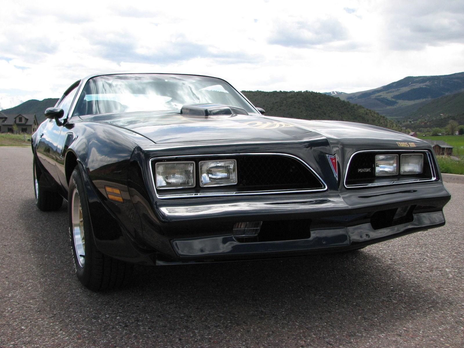 1978 pontiac trans am very clean unrestored 4spd manual