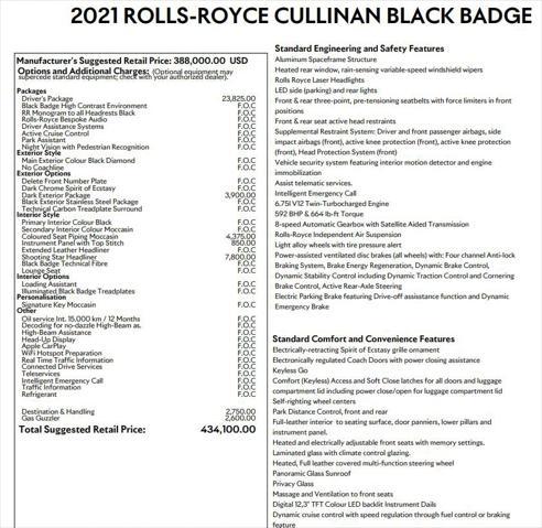 2021 rolls-royce cullinan base