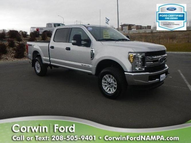 2018 ford f-250 super duty xlt 4x4 xlt 4dr crew cab 8 ft. lb pickup for sale in nampa, idaho