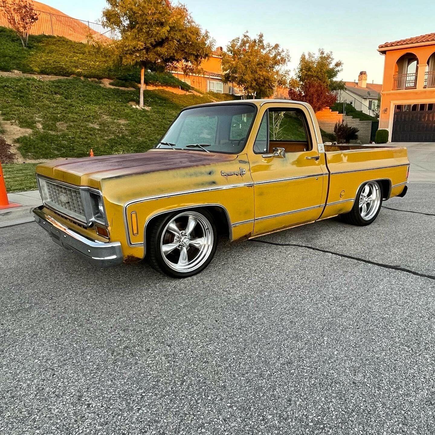 1974 chevrolet c-10 pickup brown rwd automatic super cheyenne c10 swb