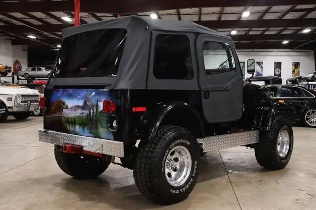 1978 jeep cj-7 91958 miles black jeep 350 v8 automatic