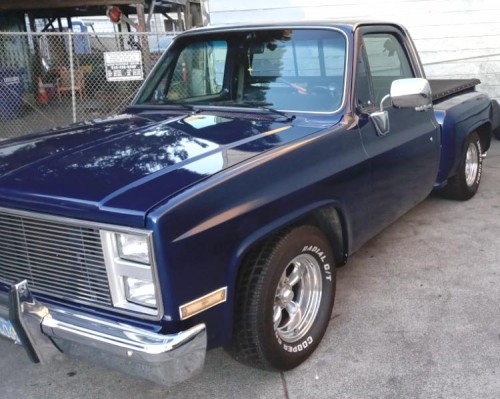 1986 chevrolet silverado stepside for sale in california by owner