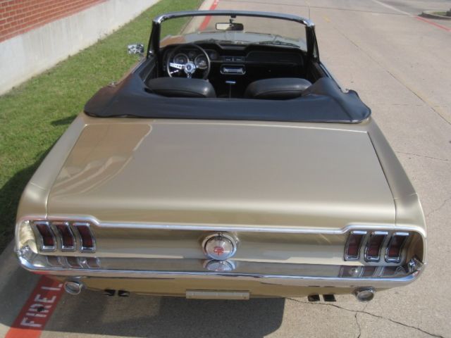 1968 ford convertible gt mustang 289 auto c-code w/ air conditioning