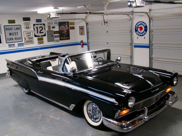 1957 ford fairlane 500 sunliner convertible 292ci v8