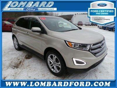 2018 ford edge titanium awd titanium 4dr crossover for sale in barkhamsted, connecticut