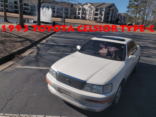 *rare! only 9700 miles* 1993 toyota celsior type-c one owner jdm rhd lexus ls400
