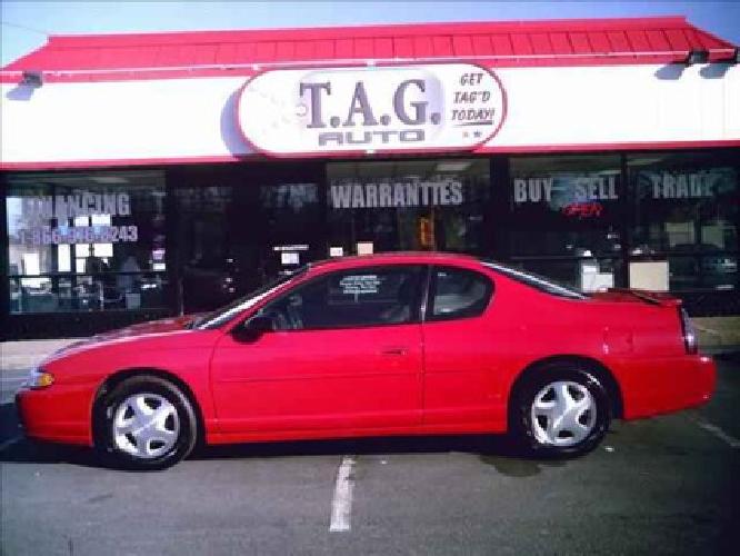 used 2004 chevrolet monte carlo for sale. in virginia beach, va