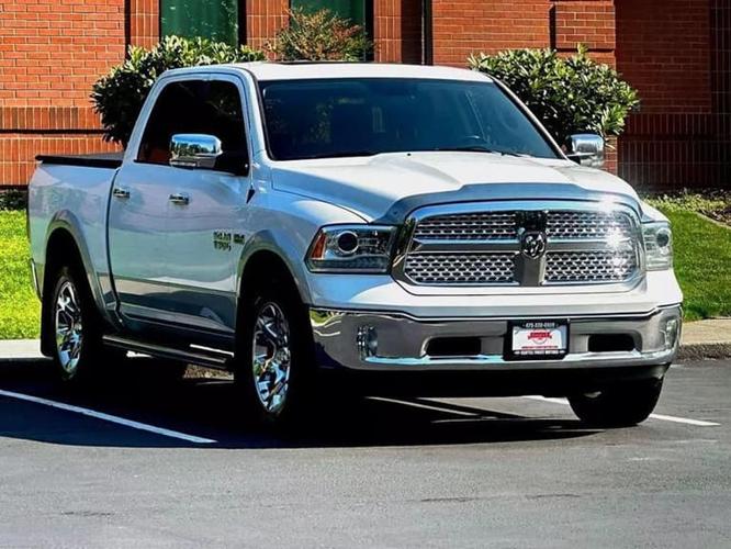 2014 ram 1500 crew cab laramie pickup 4d 5 1/2 ft in lynnwood, washington