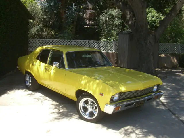 1969 chevy nova 4-door sedan