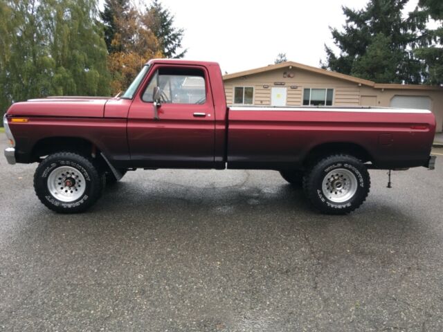 1979 ford f-250 4x4 custom 3/4 ton 4 speed long bed
