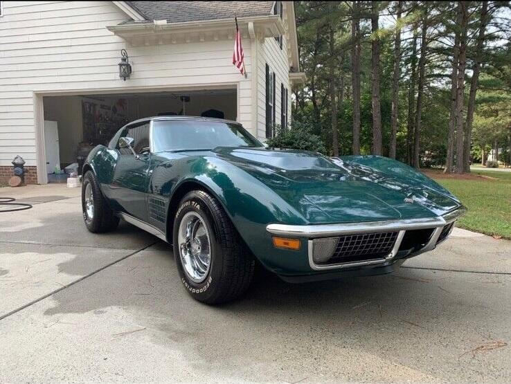 1971 chevrolet corvette coupe automatic