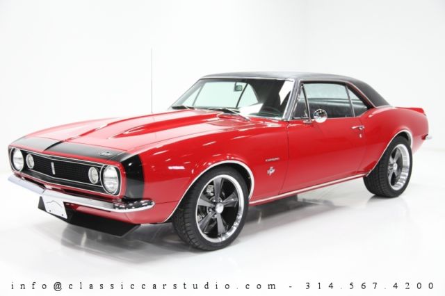 1967 chevrolet camaro beautifully restored & updated w/efi, wilwoods & much more
