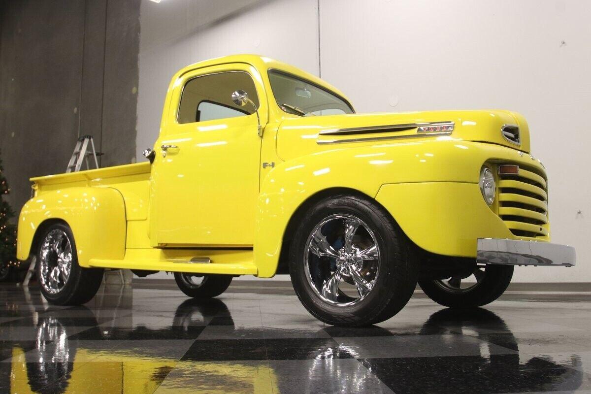 1949 ford f 1 unique build vivid paint terrific upgrades