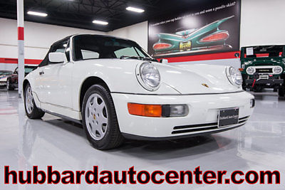 1990 porsche carrera 2 cabriolet, super low miles ~wow~