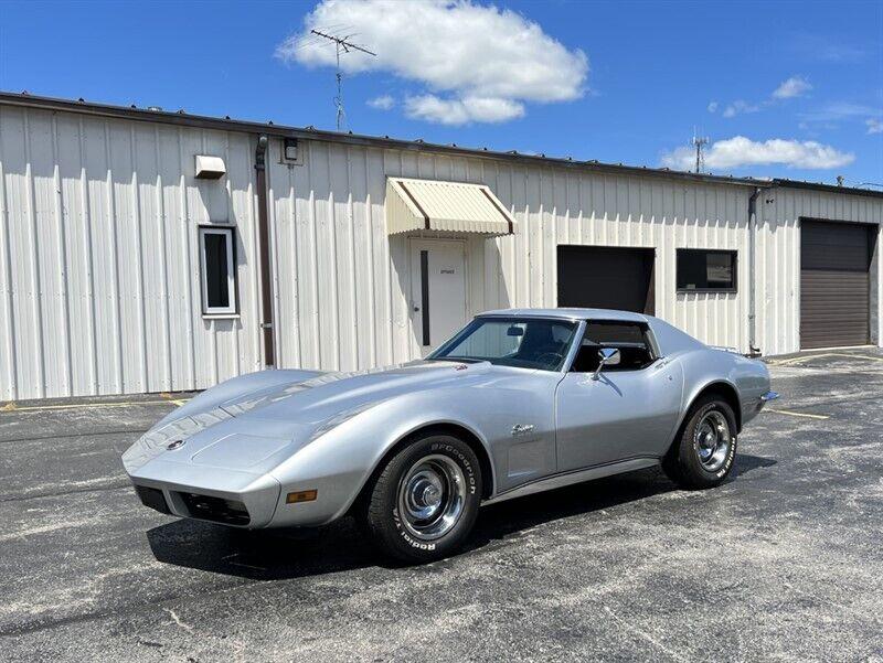 1973 chevrolet corvette l82 4 speed silver 39194 miles