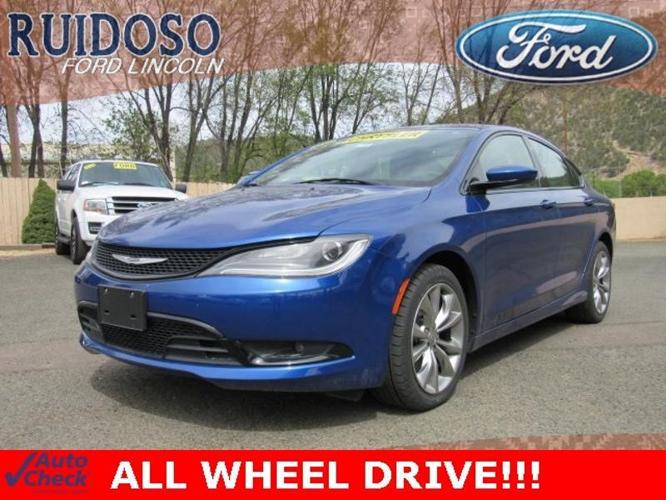 2015 chrysler 200 s awd s 4dr sedan for sale in alto crest, new mexico