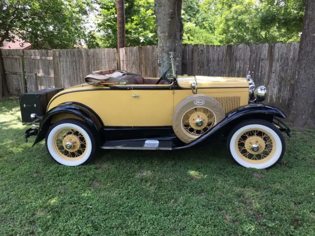 1931 ford model a delux roadster