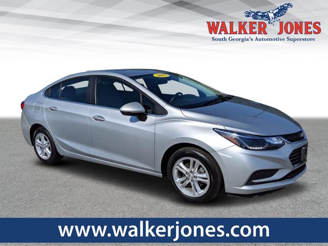 used 2017 chevrolet cruze lt sedan waycross, ga 31503 for sale in waycross, georgia