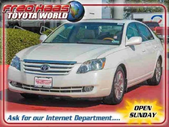 2007 toyota avalon limited leather sunroof nav one owner warranty in spring, tx